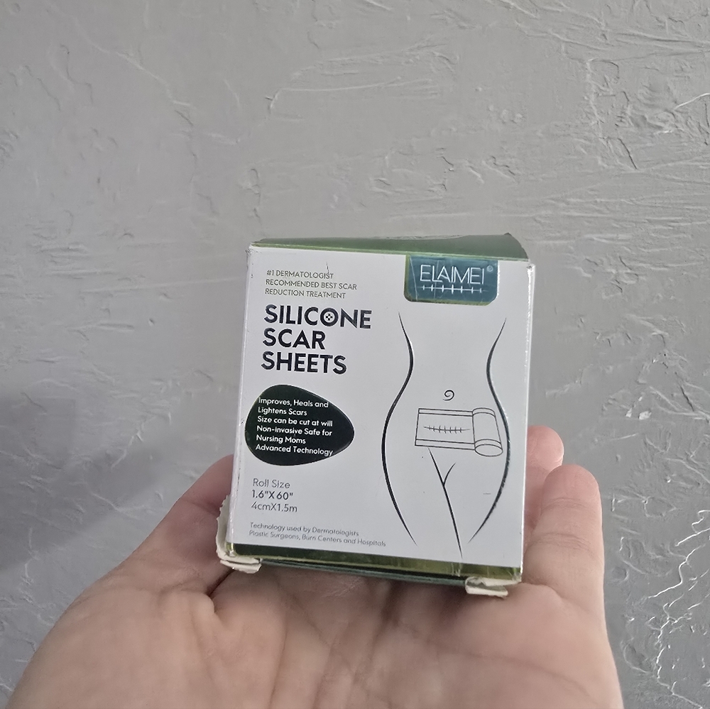 ElAIMEI Silicone Scar‎ Sheets New in Box